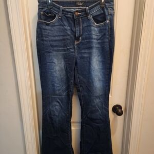 Judy Blue Dark Blue Flare Jeans